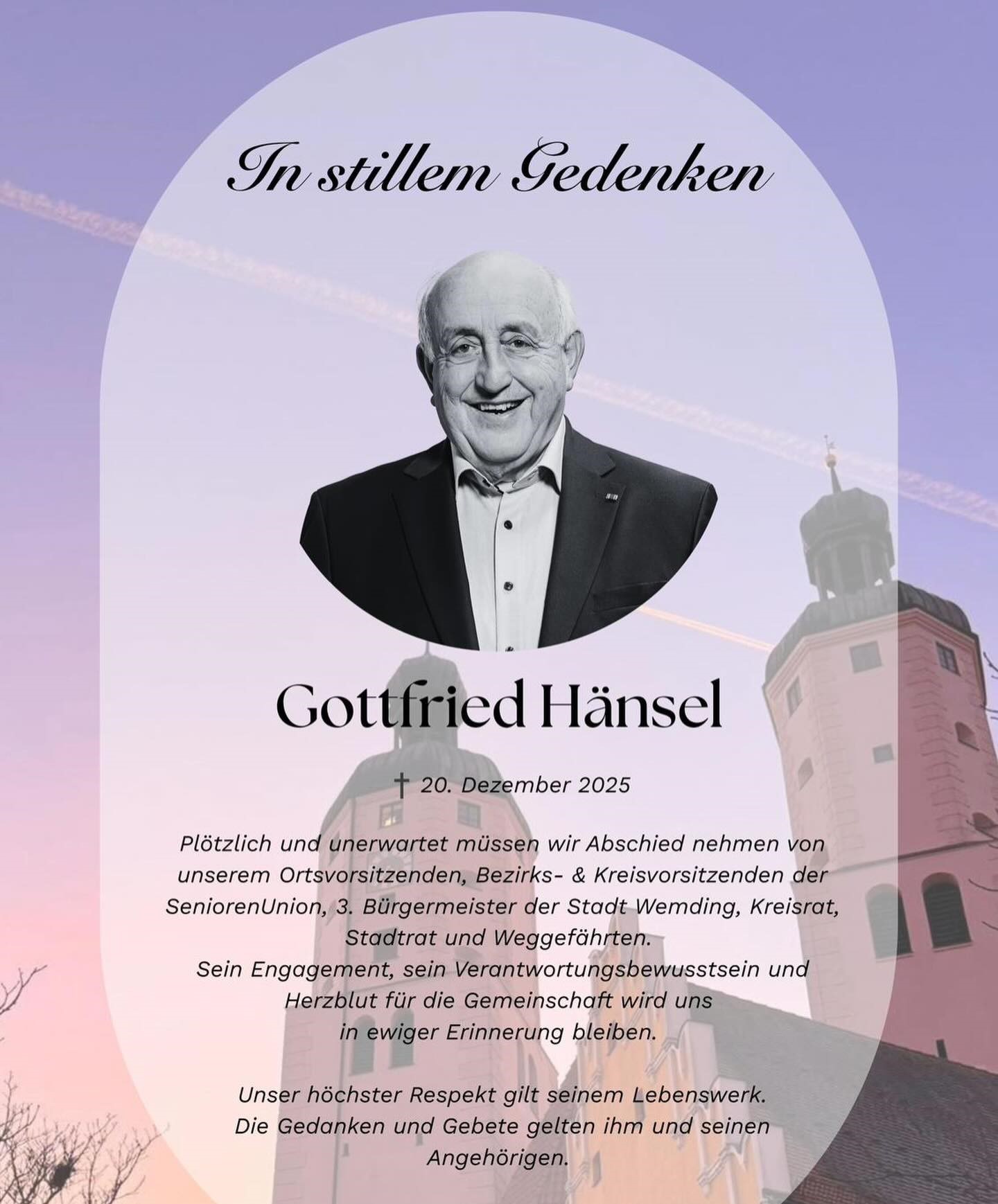 Todesabzeige G Haensel